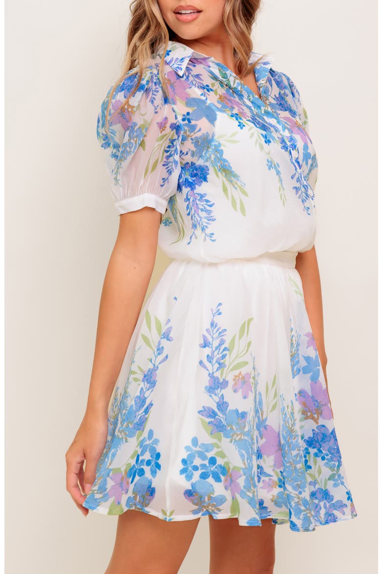 Short Sleeve Woven Top, Alternate, color, IVORY