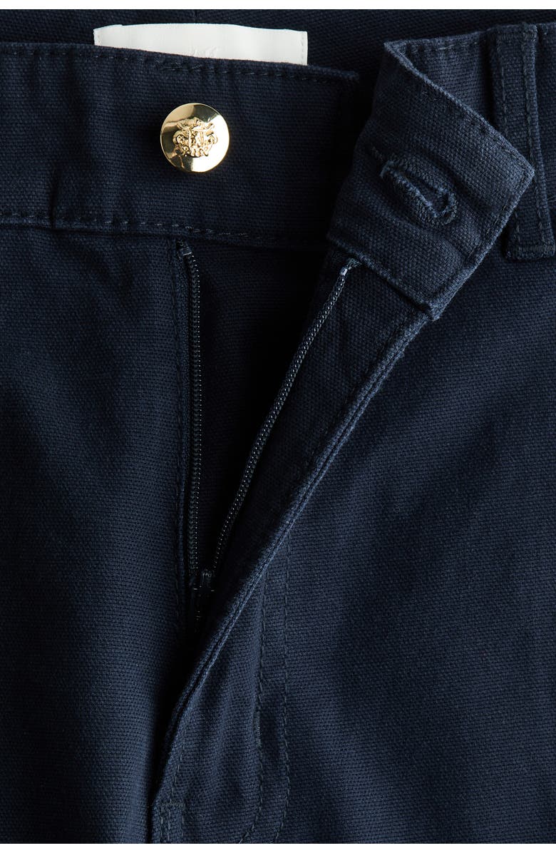 H&M Flared Canvas Trousers, Alternate, color, 