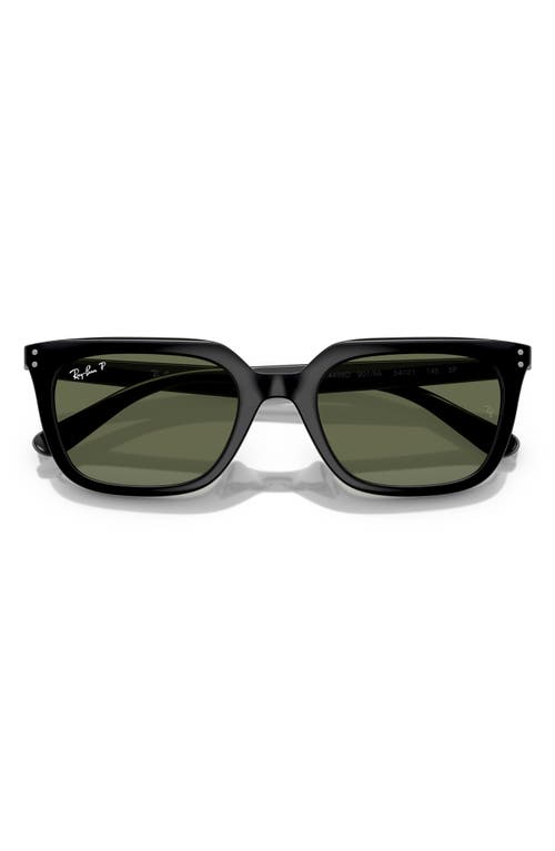Ray Ban Ray-ban 54mm Square Sunglasses In Black