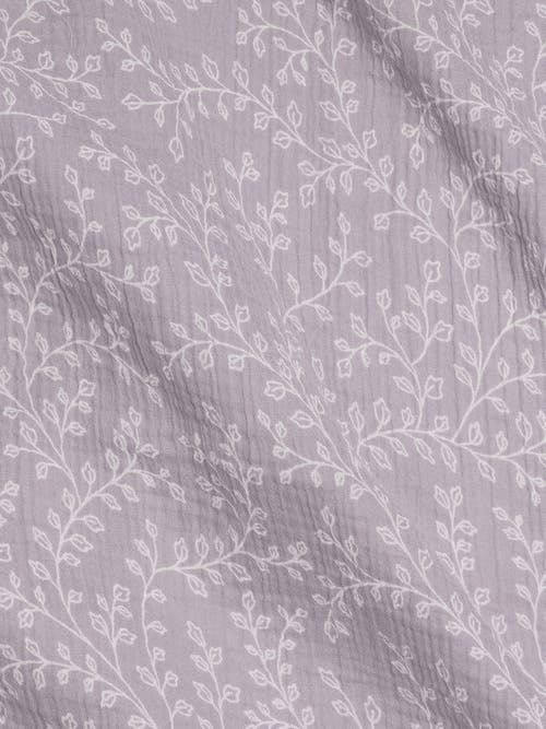 Colored Organics Organic Muslin Swaddle Blanket In Purple