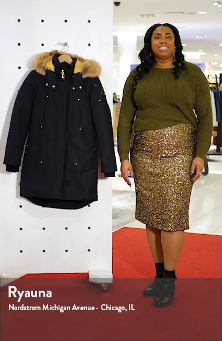 Grand Métis Down Parka with Genuine Fox Fur Trim, sales video thumbnail