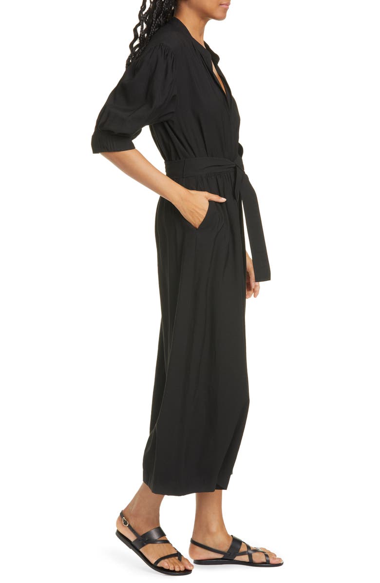 A.L.C. Shiva Crop Wide Leg Jumpsuit, Alternate, color, 