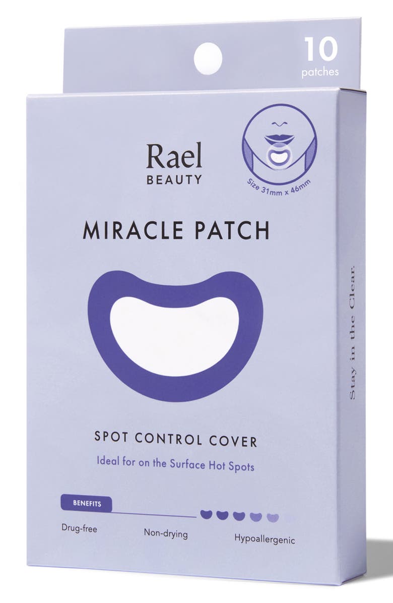 Rael Miracle Patch Spot Control Acne Cover Patches, Main, color,
