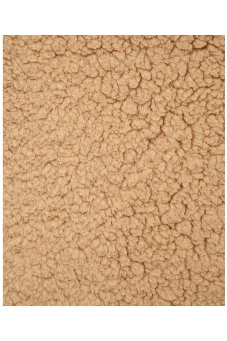 Kids' Faux Shearling Bear Pramsuit, Alternate, color, TAN