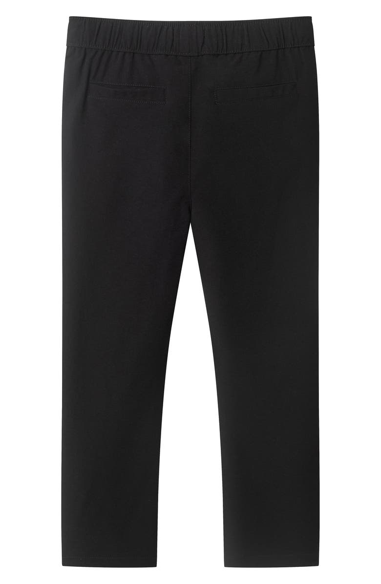Andy & Evan Kids' Hybrid Drawstring Waist Pants, Alternate, color, Black