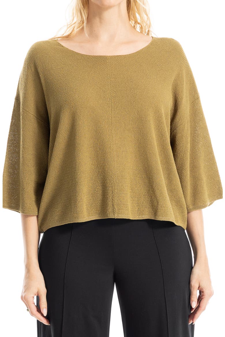 Textured Dolman Sleeve Sweater, Main, color, CYPRESS