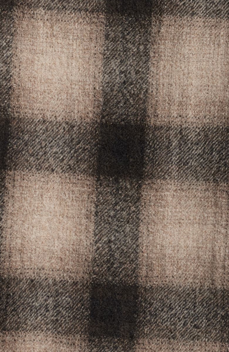 FRAME Padded Plaid Wool Blend Shirt Jacket, Alternate, color, 