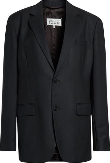 Maison Margiela Single Breasted Mohair & Wool Blazer | Nordstrom