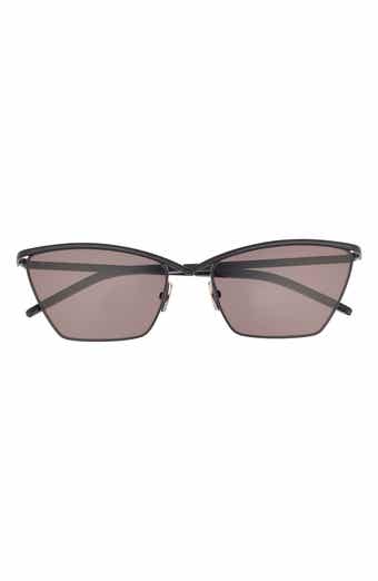Saint Laurent 57mm Square Sunglasses