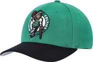 Mitchell & Ness Men's Mitchell & Ness Kelly Green/Black Boston Celtics MVP Team Two-Tone 2.0 Stretch-Snapback Hat