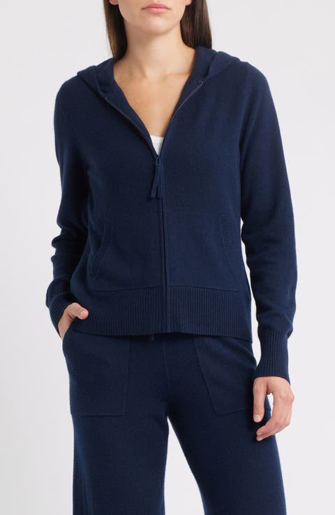 Fitted Cashmere Hoodie