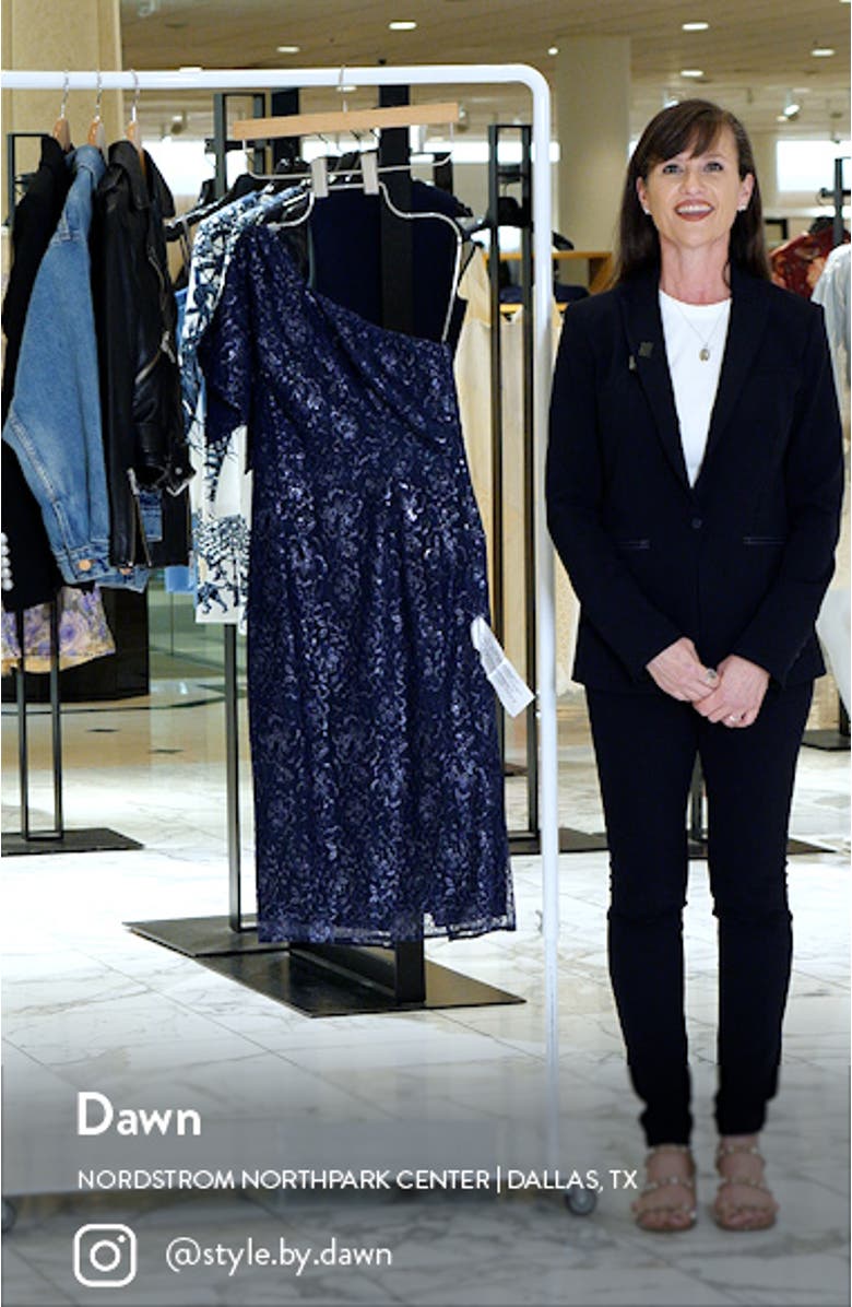 Tiffany One-Shoulder Midi Dress, sales video thumbnail