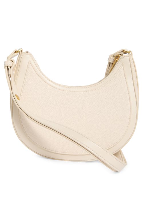 TAHARI TAHARI RIVERSIDE CRESCENT CONVERTIBLE SHOULDER BAG