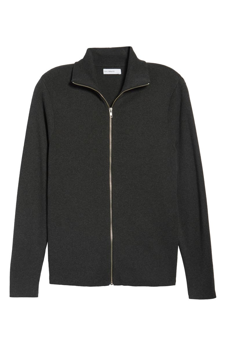 Calibrate Mock Neck Zip Sweater, Alternate, color, 