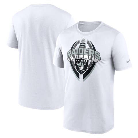 Men's Nike White Las Vegas Raiders Legend Icon Performance T-Shirt
