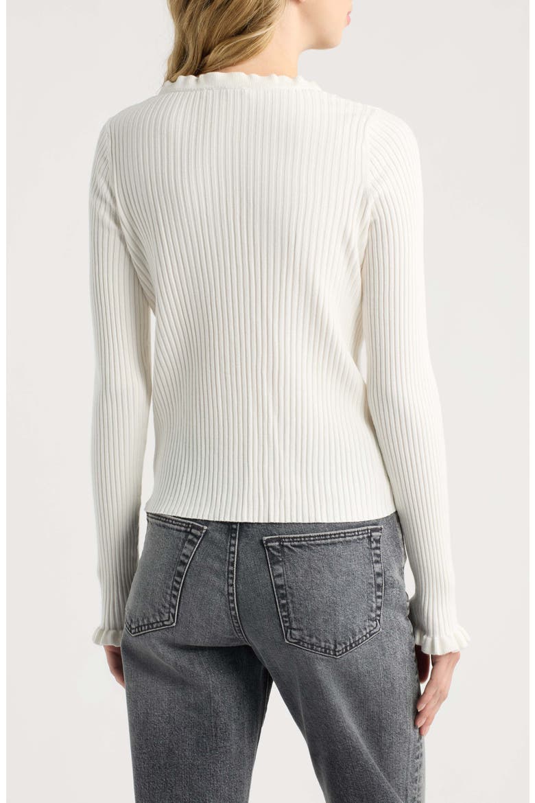 Azucena Cardigan, Alternate, color, ECRU