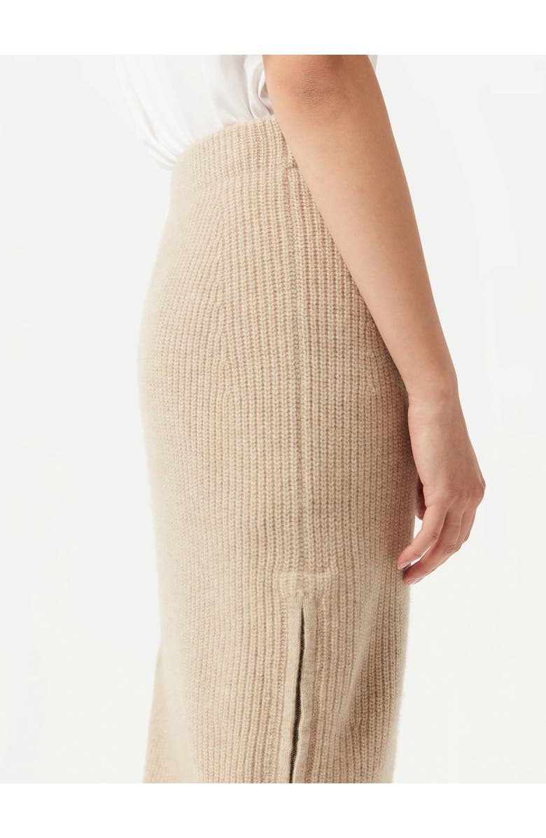 GOBI Mongolian Cashmere Cashmere Skirt with Zip, Alternate, color, 