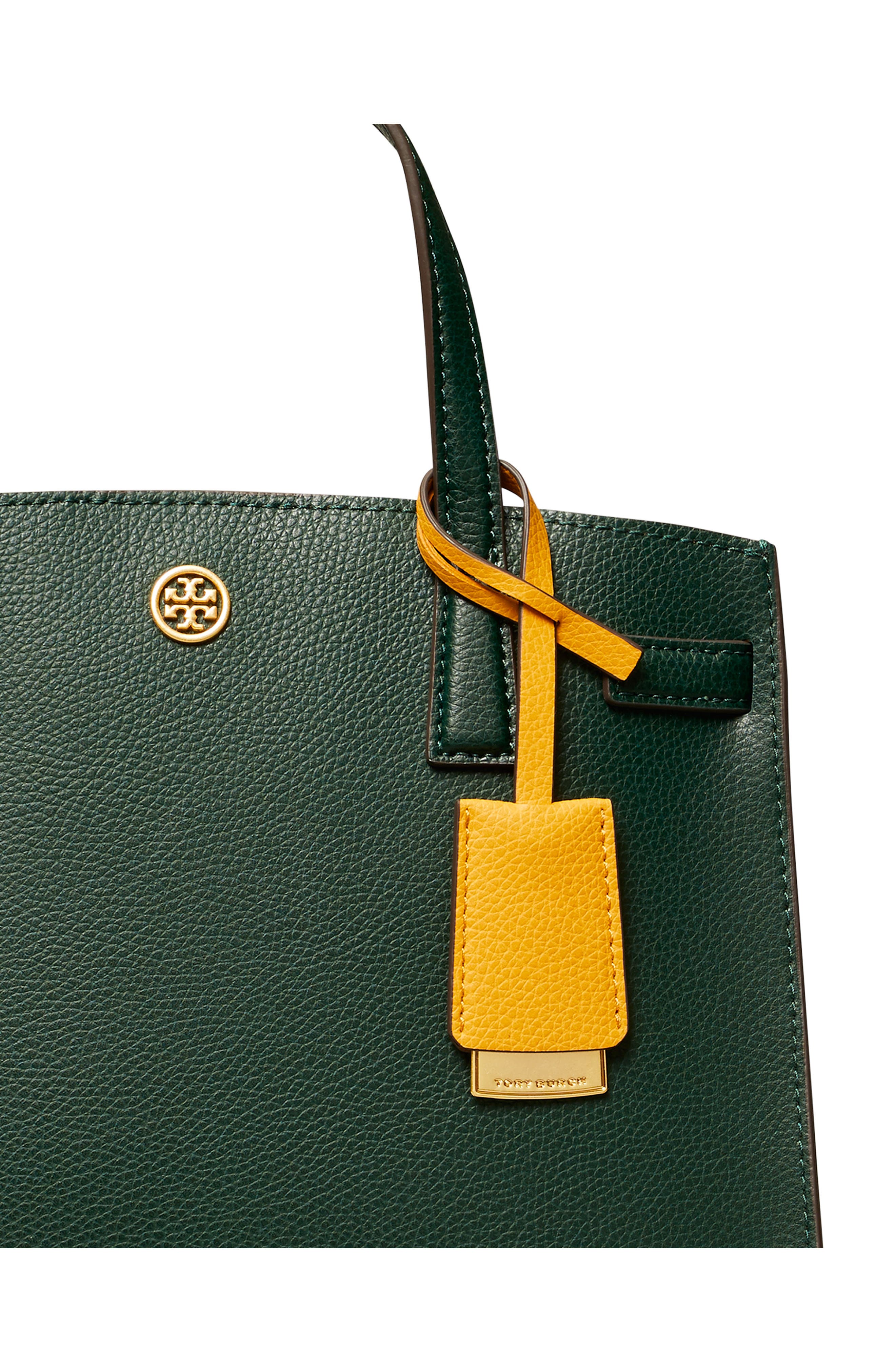 Tory Burch Small Walker Leather Satchel, Alternate, color, 