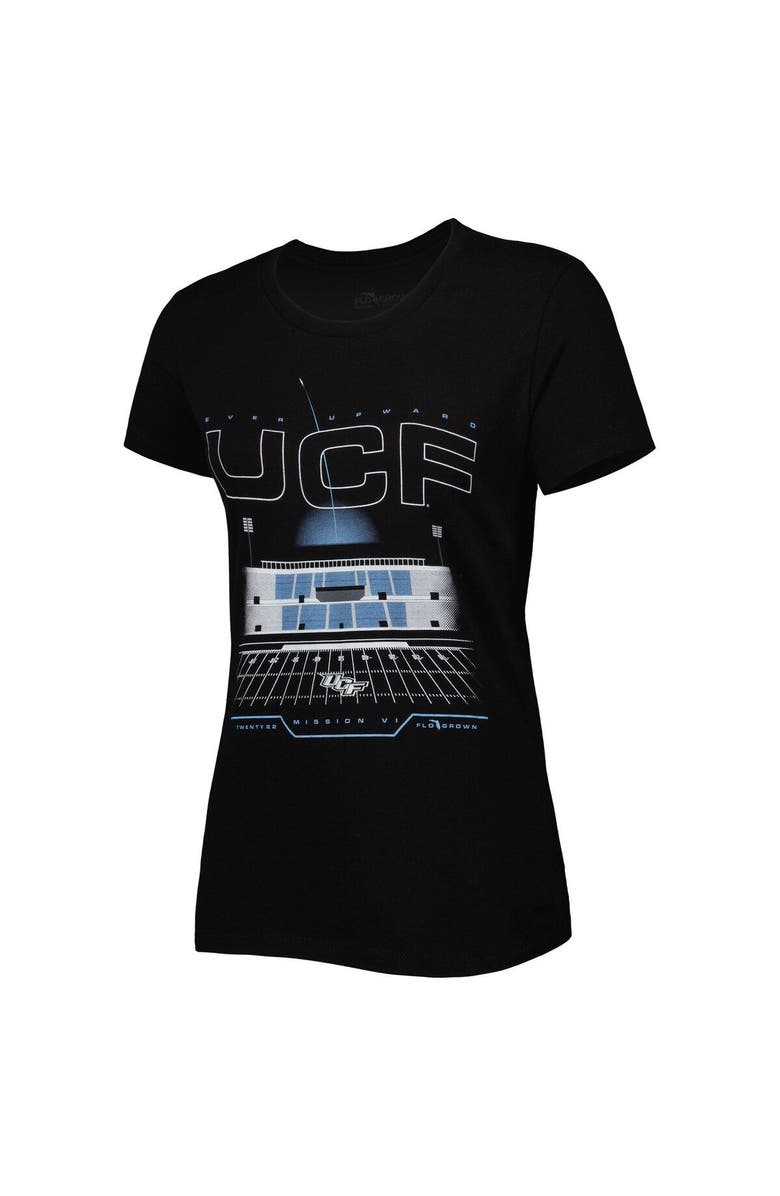 FLOGROWN Women's Black UCF Knights Space Game Ever Upward T-Shirt, Alternate, color, 