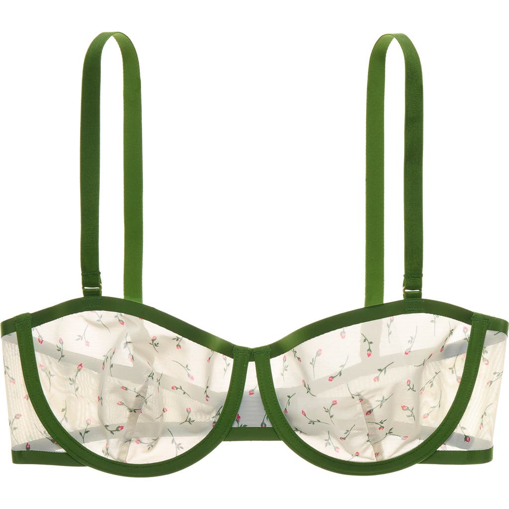 Cuup The Balconette Mesh In Multi