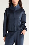 Zella Plush Rib Jacket