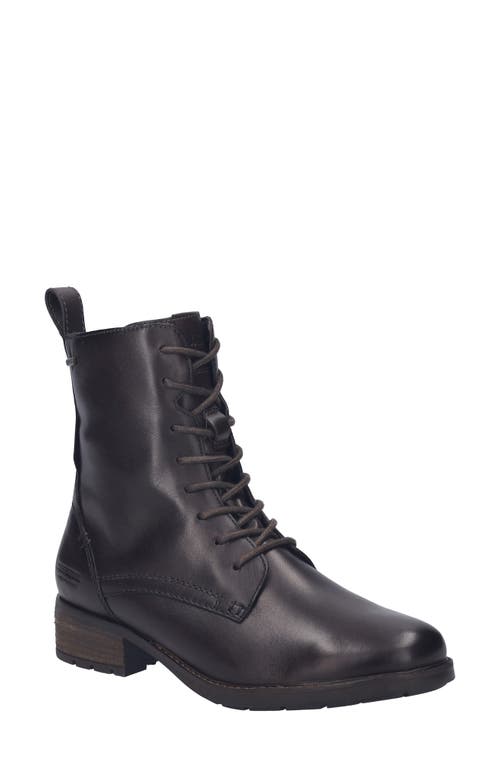 Josef Seibel Kate Lace Up Bootie In Black
