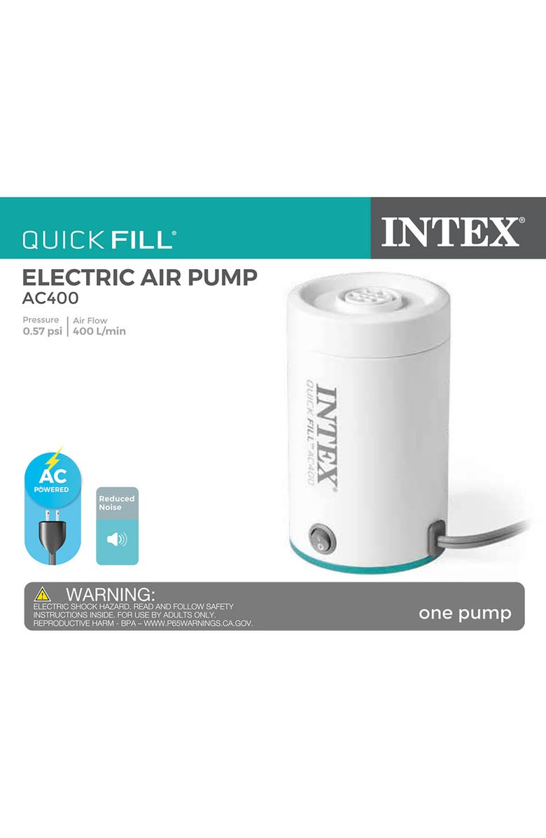 Intex Quickfill Electric Air Pump Ac400, Alternate, color, Multicolored