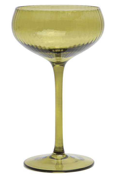 The Lou Set of 2 Coupe Glasses