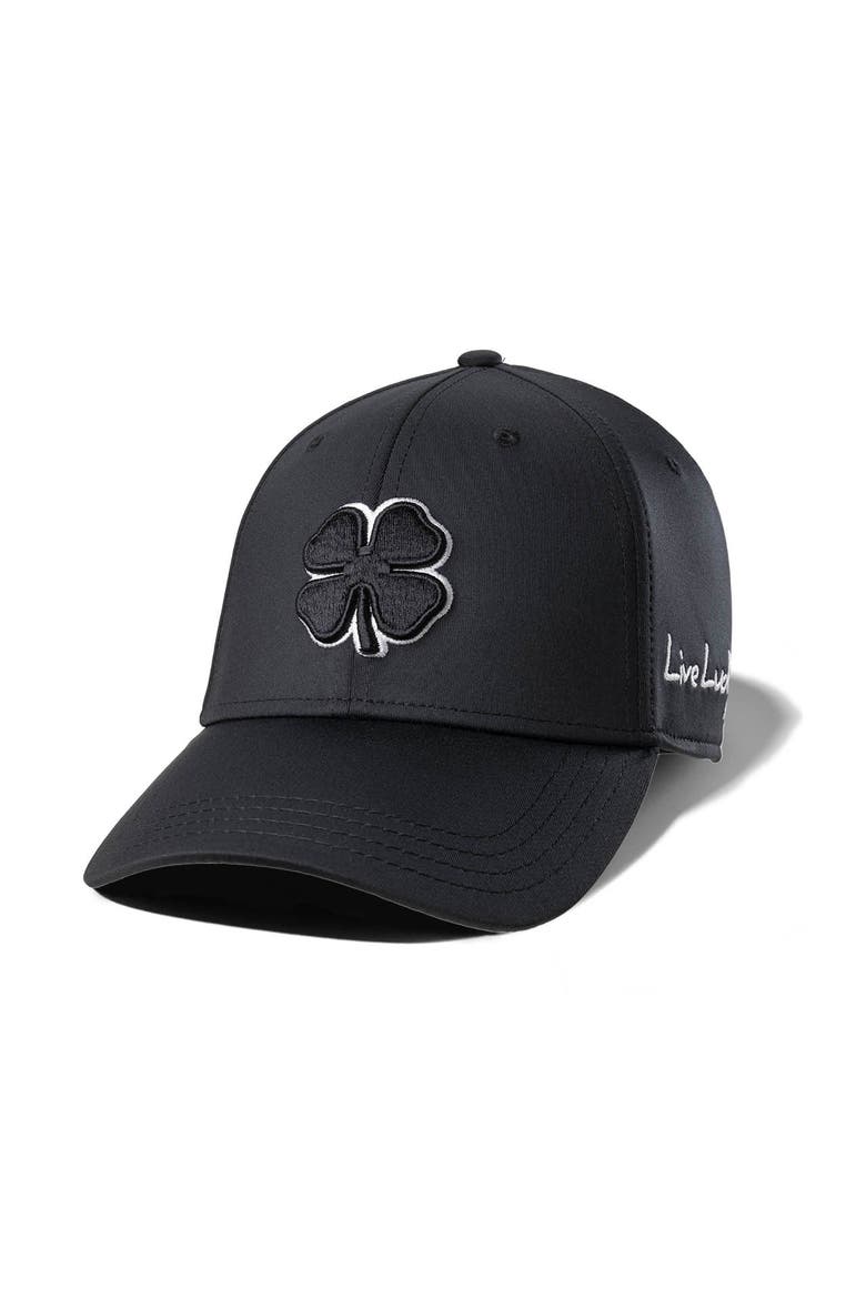 Premium Clover 2 Hat, Alternate, color, Black