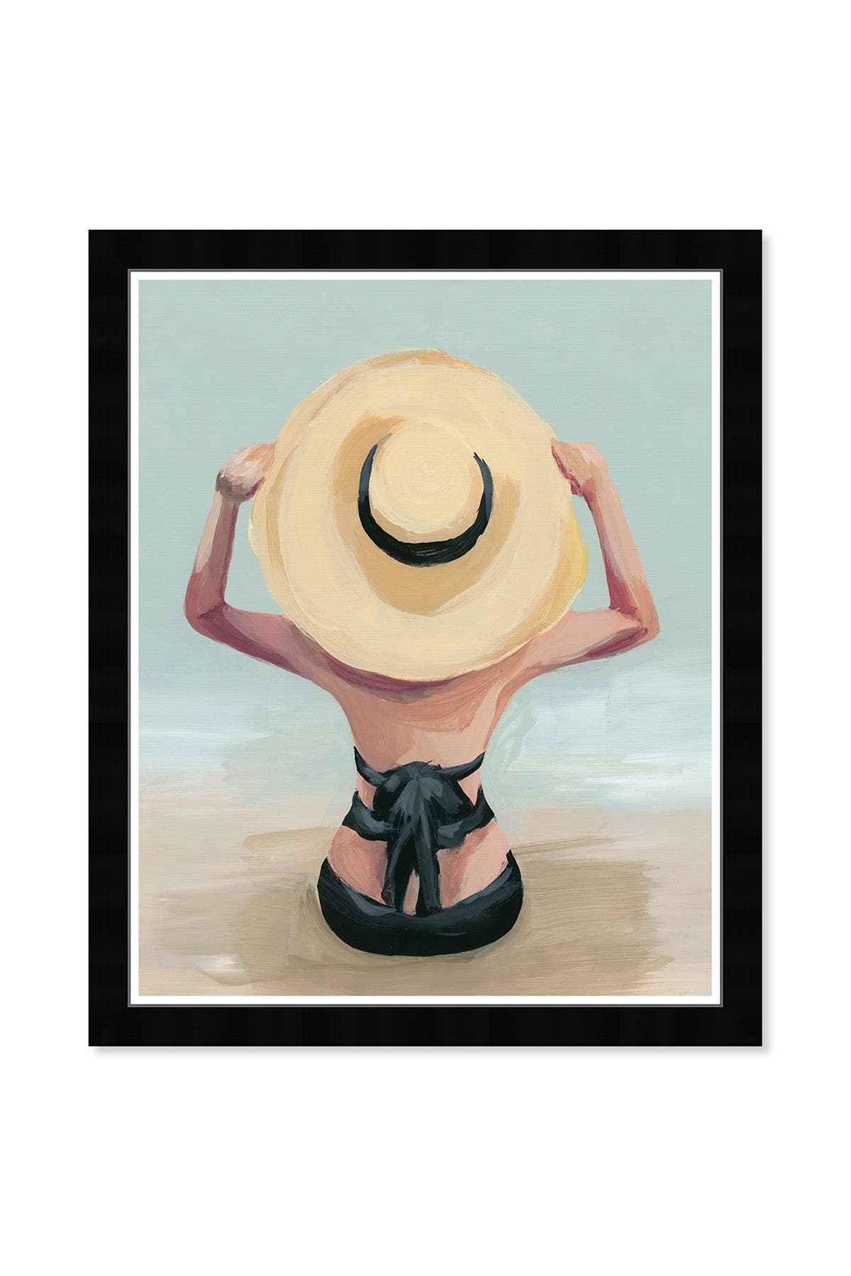 Wynwood Studio Vacay Mode On Green Framed Wall Art