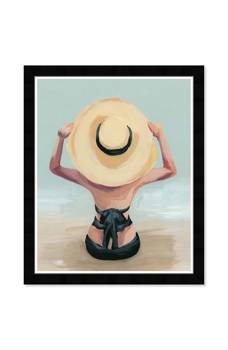 Wynwood Studio Vacay Mode On Green Framed Wall Art, Main, color, 