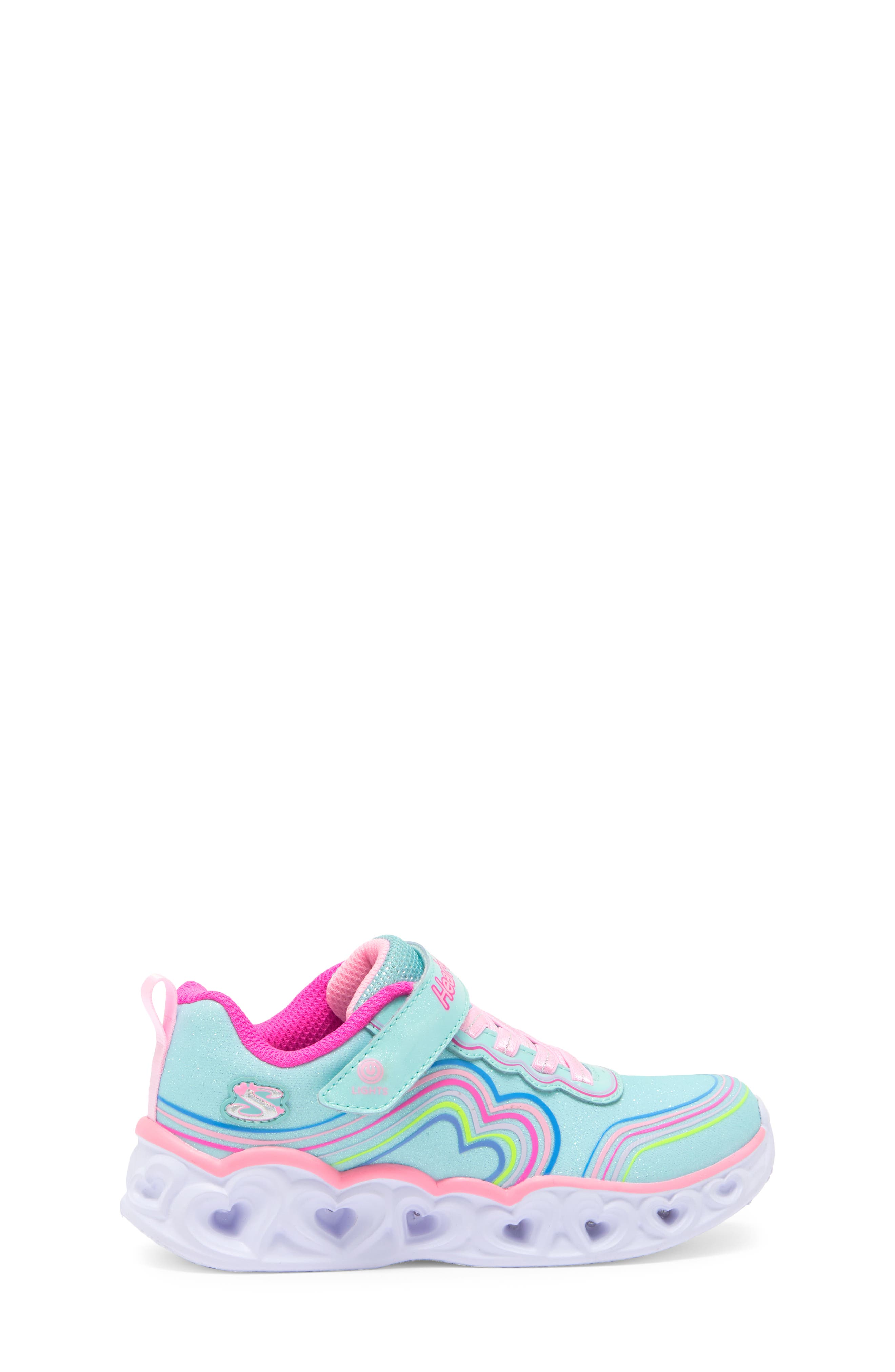 SKECHERS Kids' Heart Lights Light-Up Sneaker, Alternate, color, 