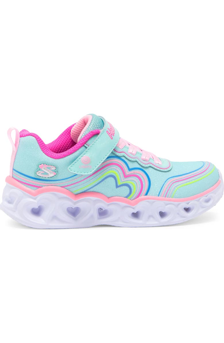 SKECHERS Kids' Heart Lights Light-Up Sneaker, Alternate, color,