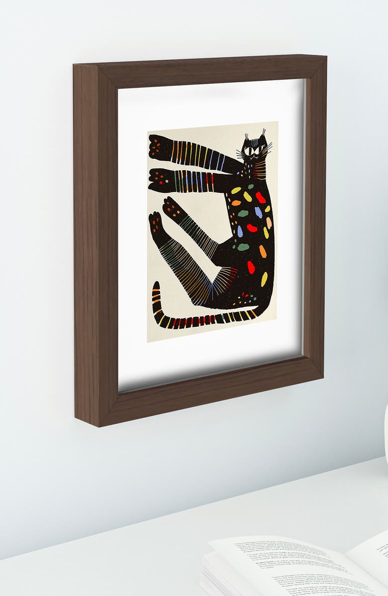 Deny Designs Magic Cat Framed Wall Art, Alternate, color, 