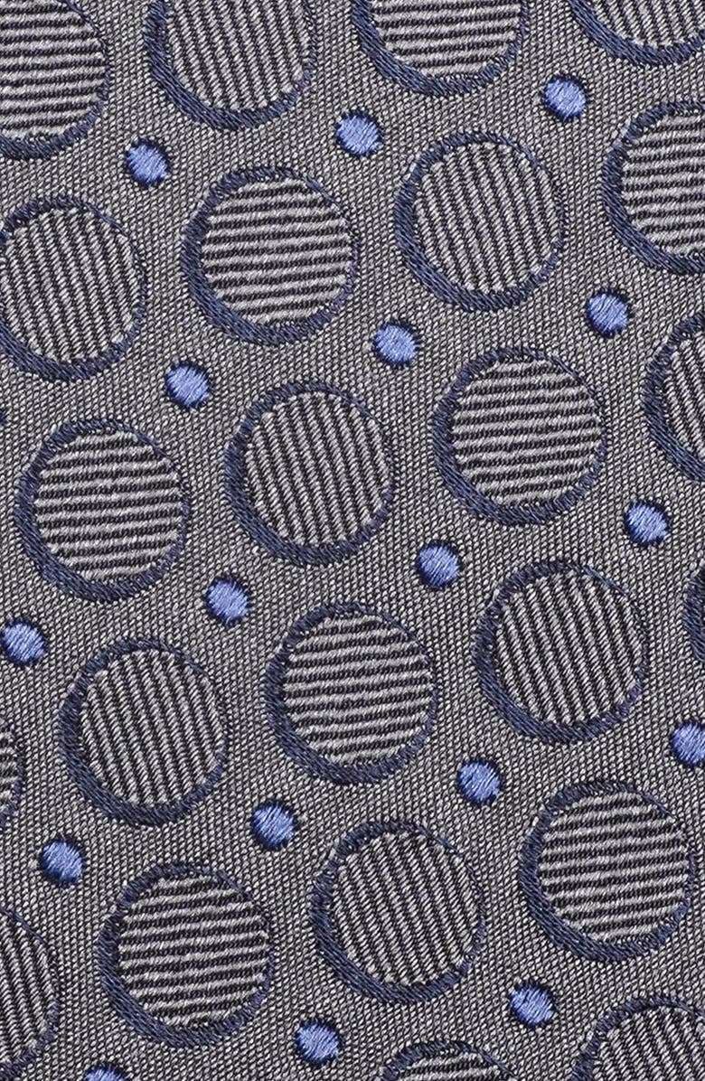 Jack Victor Lorimer Medallion Print Silk Tie, Alternate, color, 