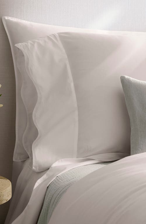 BOLL & BRANCH BOLL & BRANCH SIGNATURE CURVED EDGE SET OF 2 ORGANIC COTTON PILLOWCASES