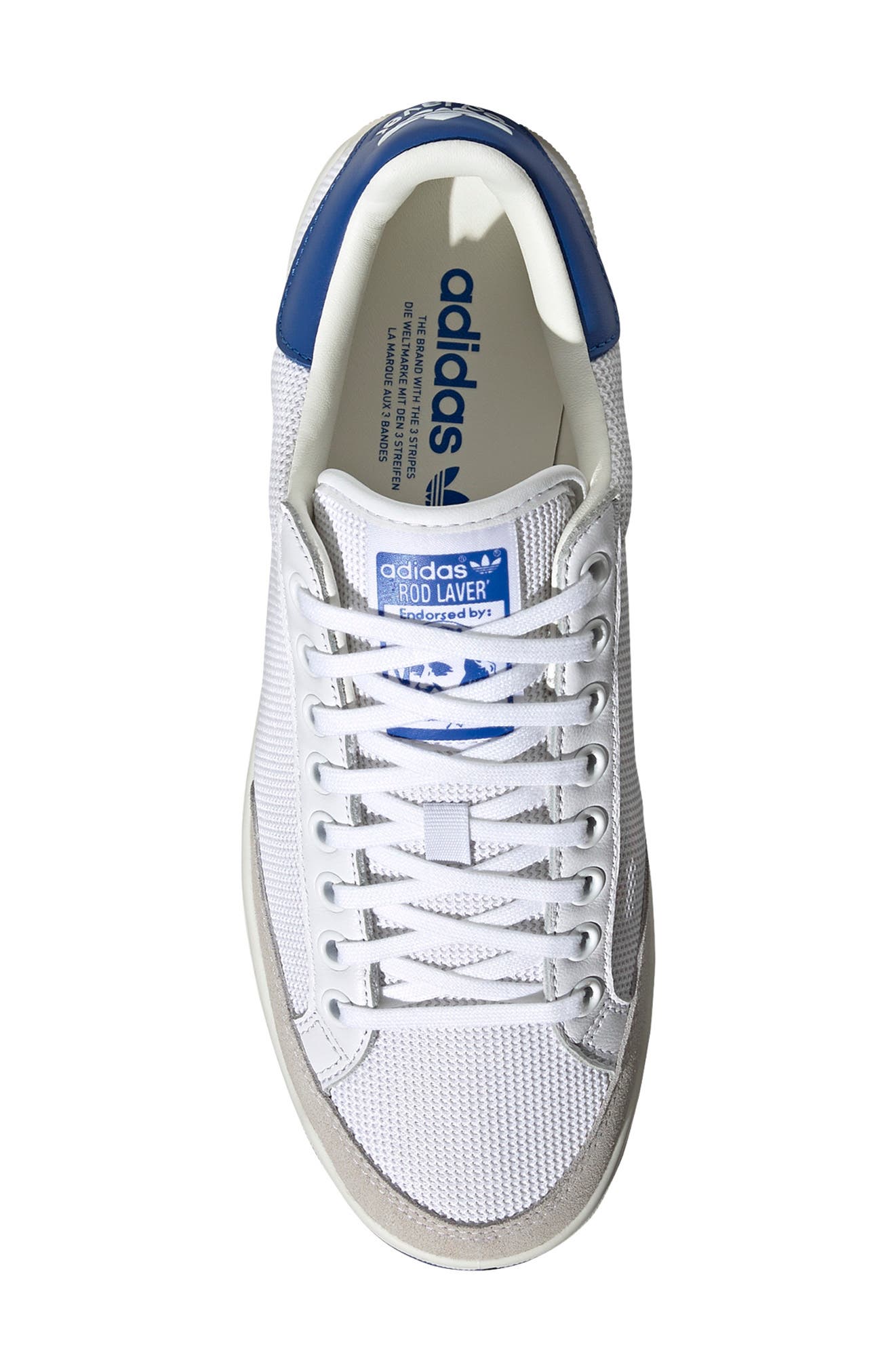adidas Rod Laver Vintage Sneaker, Alternate, color, 