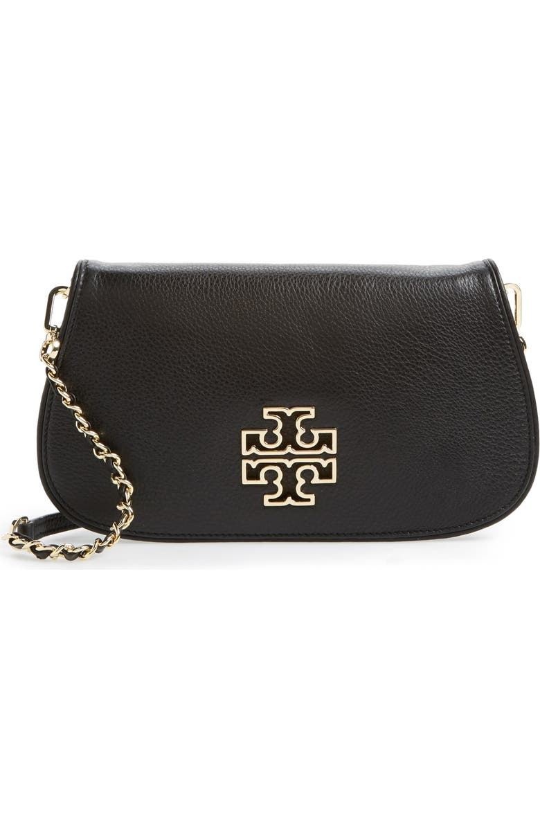 Tory Burch 'Britten' Convertible Clutch, Main, color,