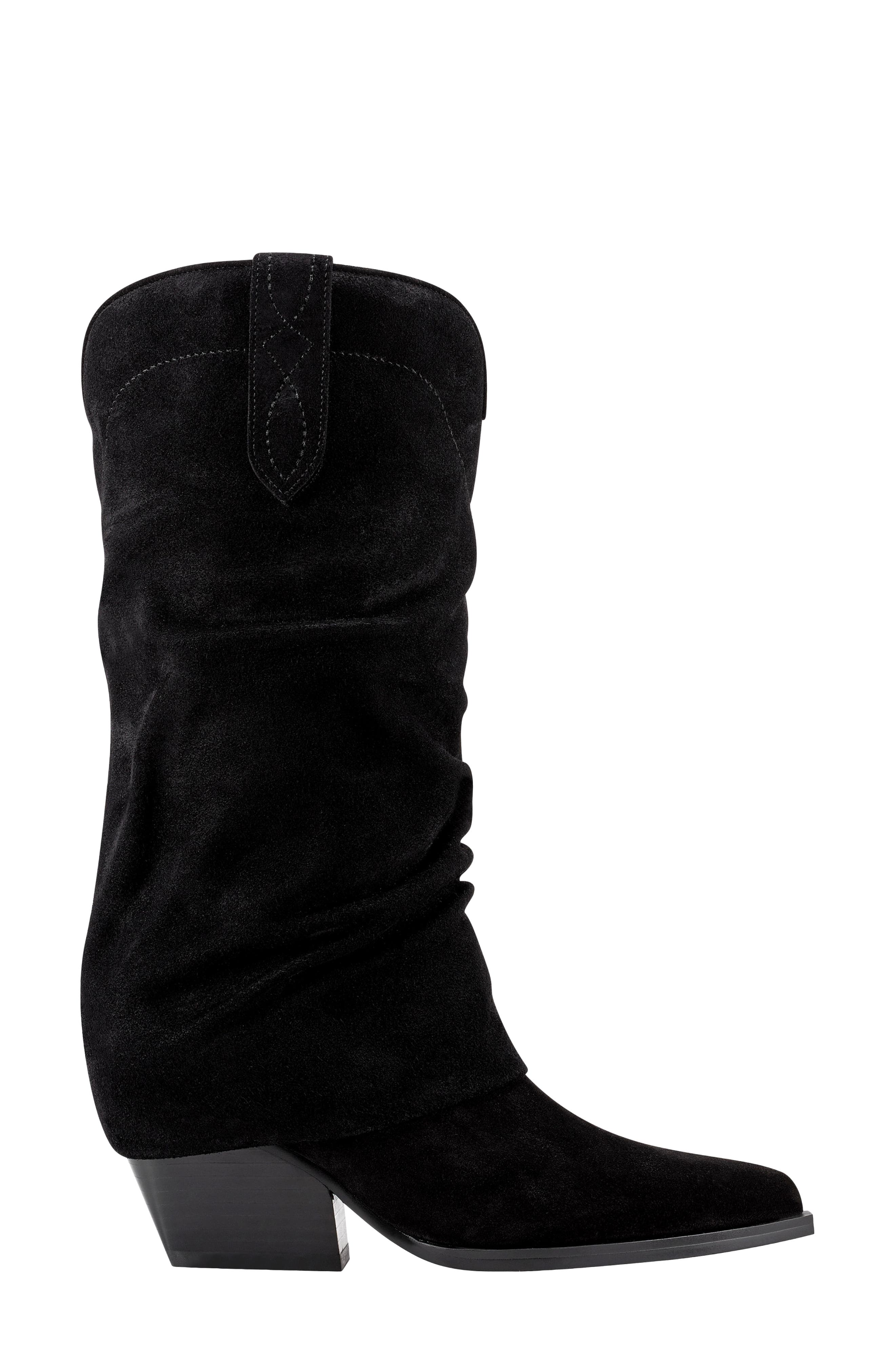 Marc Fisher LTD Calysta Slouch Pointed Toe Boot, Alternate, color, 