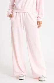Abound Wide Leg Fleece Pants