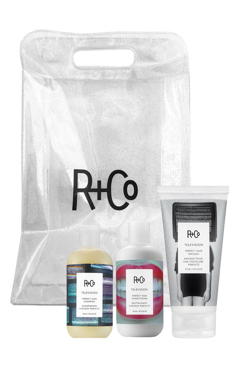 R+Co Television Perfect Hair Care Set-$106 Value, Main, color,
