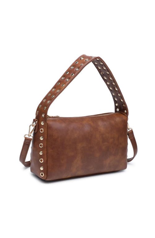 Moda Luxe Jane Clutch In Cognac