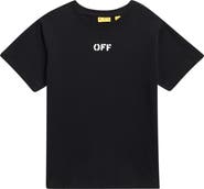 Off-White Kids' Scribble Logo Graphic T-Shirt