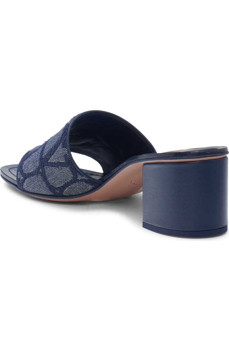 Valentino Garavani VLOGO Toile Iconographe Slide Sandal, Alternate, color,