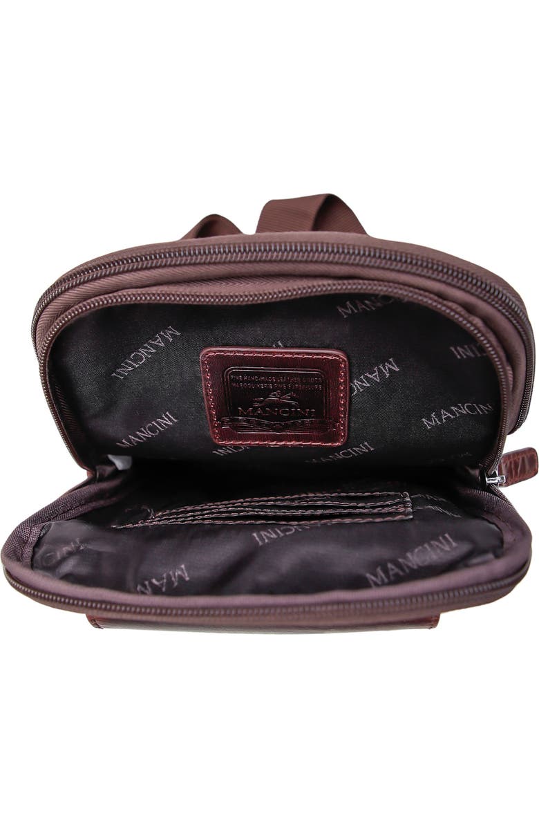 Mancini Organizer Crossbody Bag, Alternate, color,