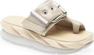 4CCCCEES Mellow Glow Leather Slide Sandal