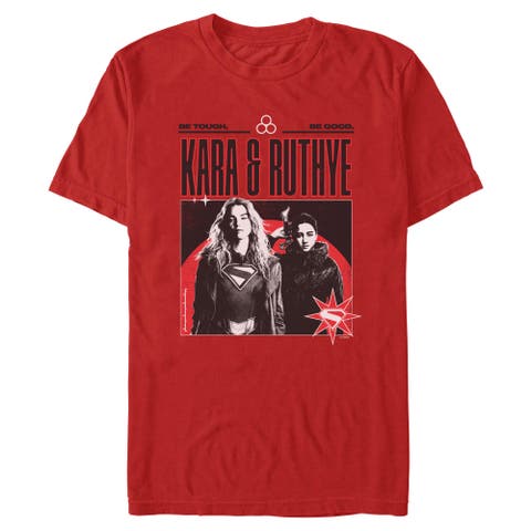 Men's Supergirl Kara and Ruthye  Graphic T-Shirt