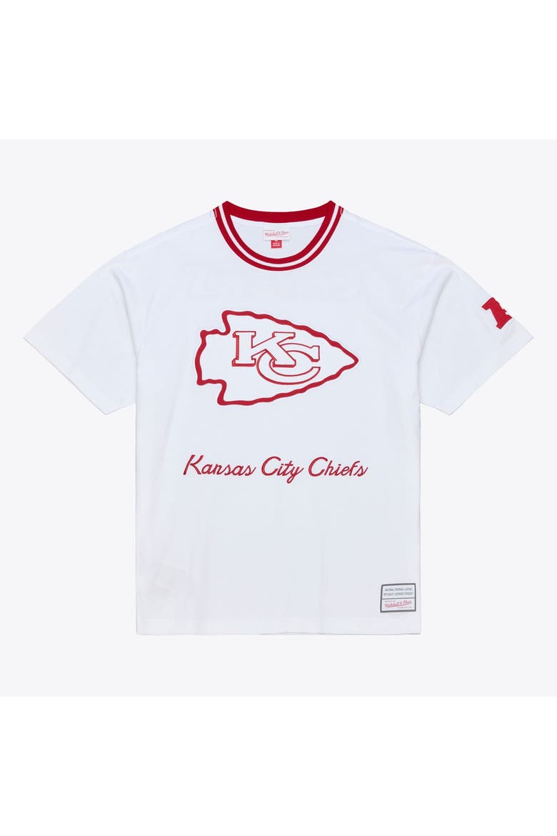 Men's Mitchell & Ness  White Kansas City Chiefs Arctic T-Shirt, Main, color, White