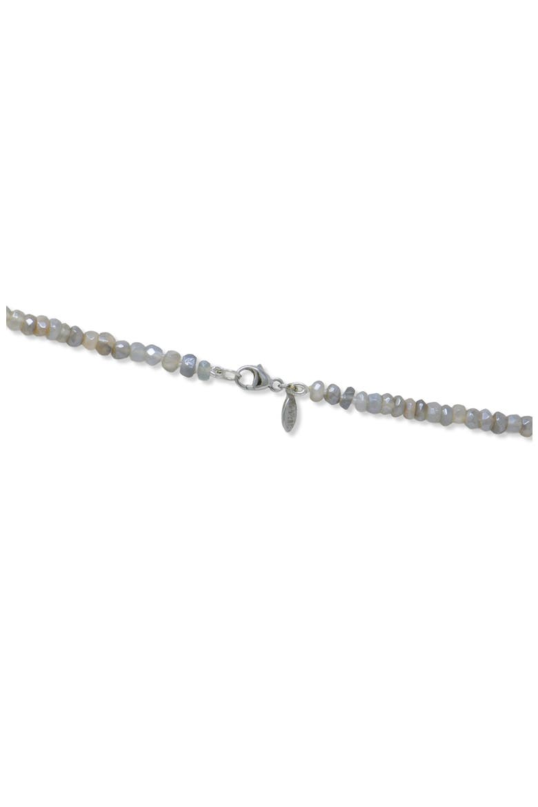 Boheme Mystic Moonstone Necklace with Hexagon Story Catcher, Alternate, color, SILVER/ GREY MOONSTONE