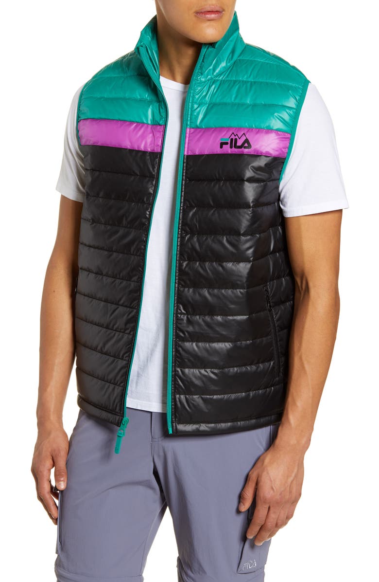 FILA Windshear Trail Puffer Vest, Alternate, color, 